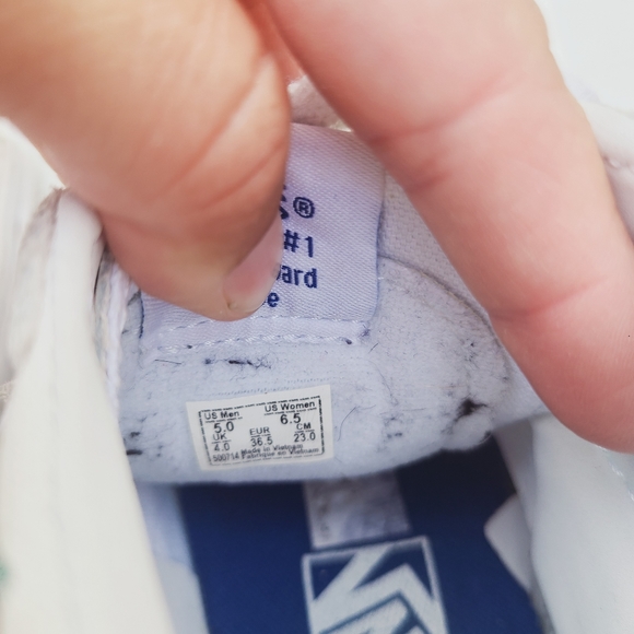 VANS Old Skool Route 66 rainbow sk8 high white sneakers - Picture 6 of 13